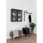 Vase - Vase, ceramic, beige, 18,5x8x19,5 cm