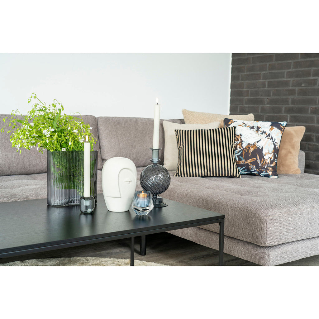 Vase - Vase, ceramic, sand 12,5x13x19,5 cm