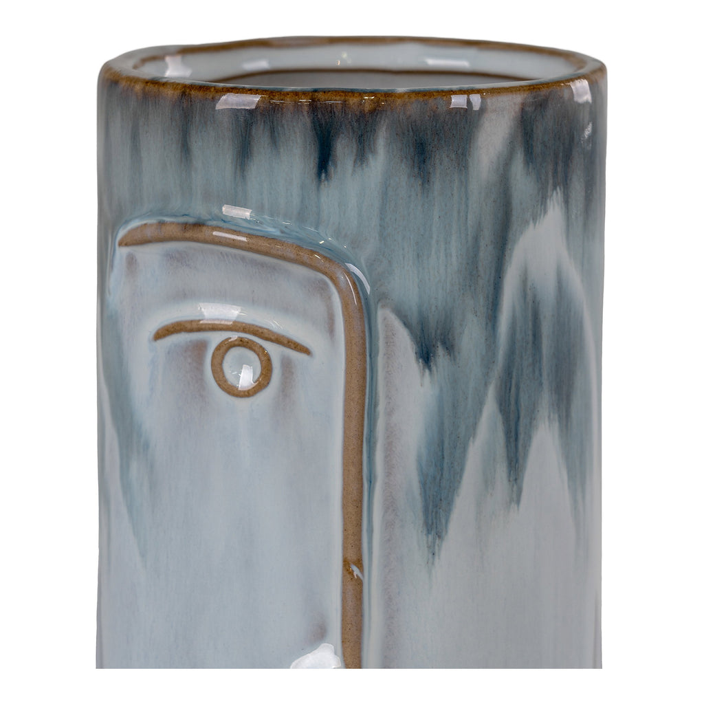 Vase — 2-tone blue