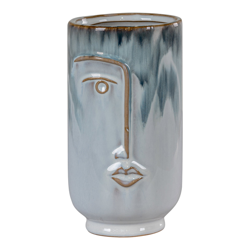 Vase — 2-tone blue