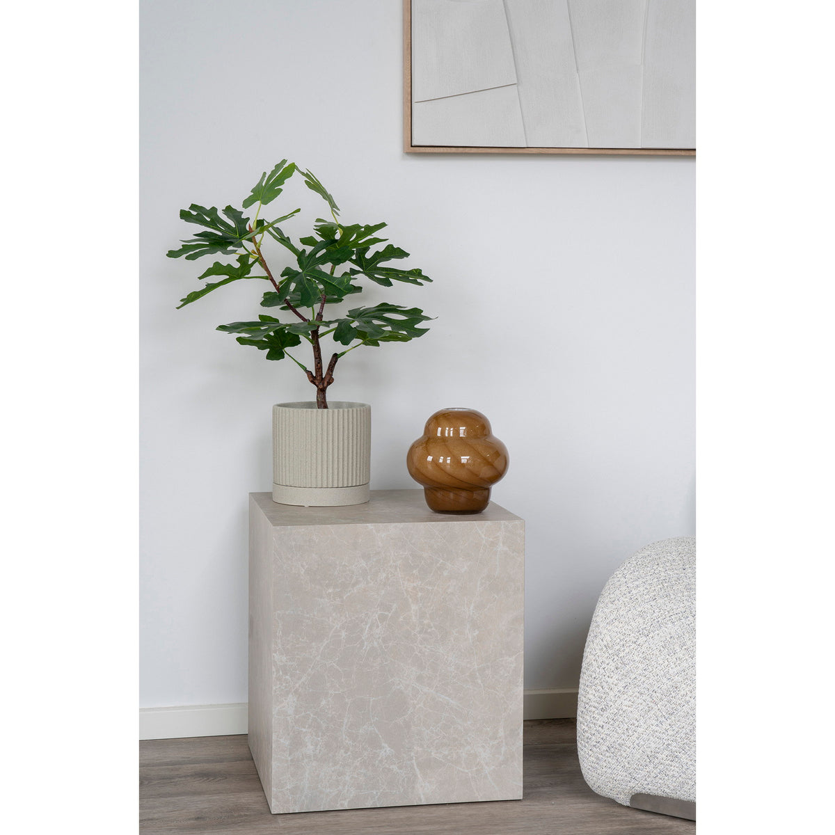 Vase — Brown