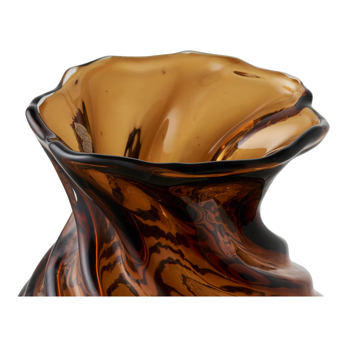 Vase — Smoked brown