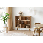 Vase - Vase, mouthblown glass, smoked brown ø20x16 cm