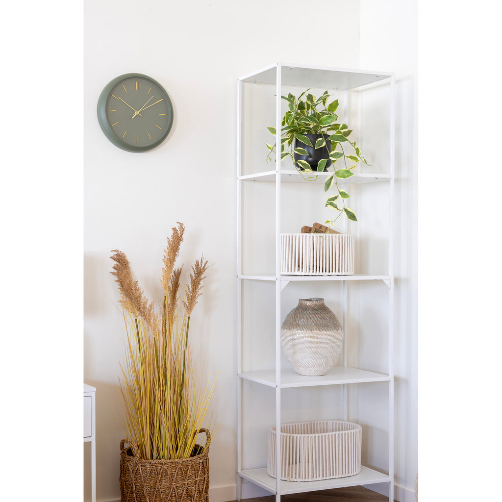 Vase — White / Green