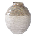 Vase — White / Green