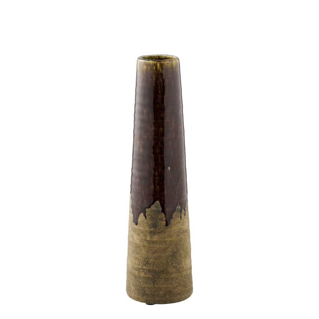 Vase — Brown
