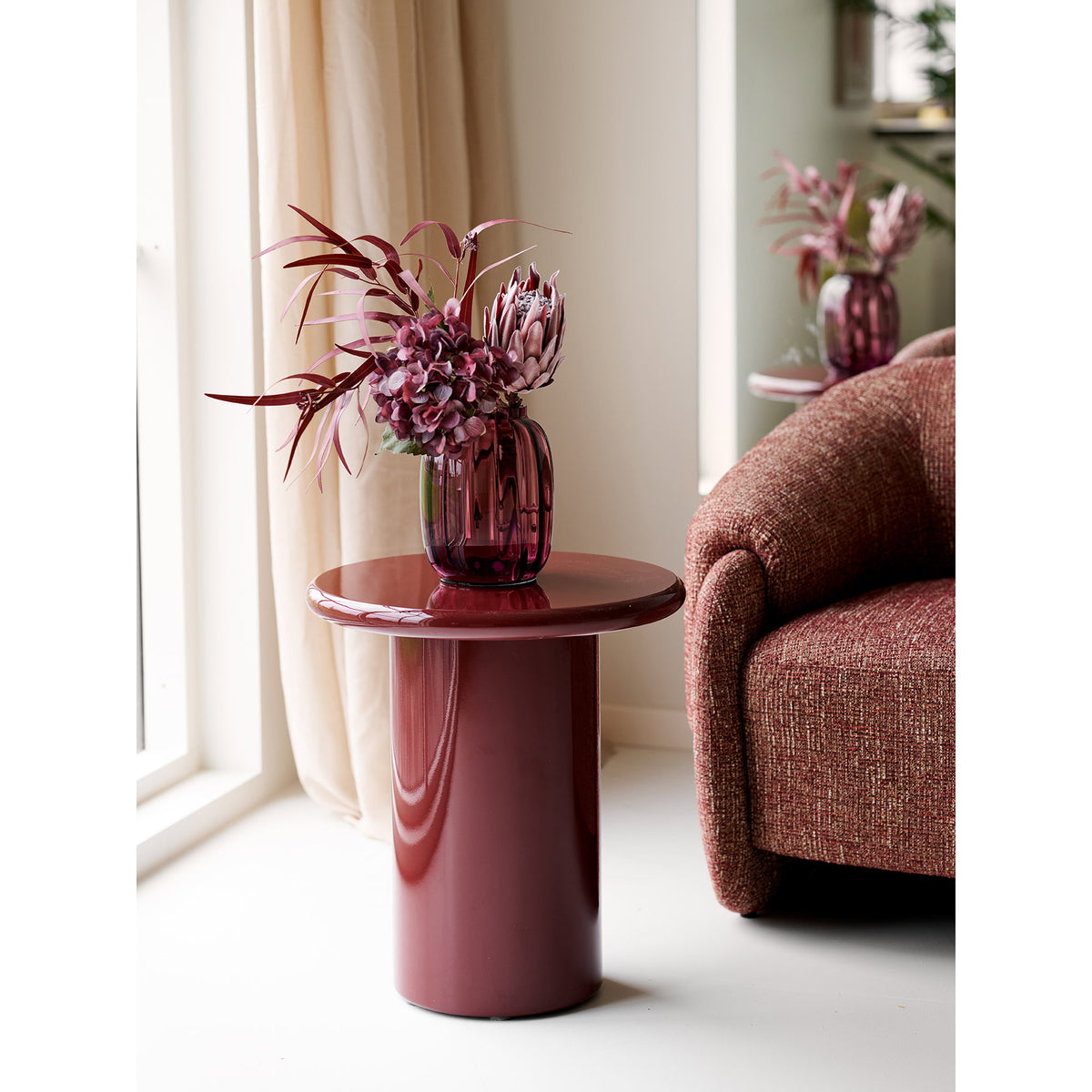 Vase — Chestnut Red