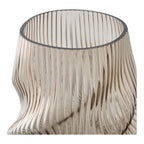 Vase - Vase, mouth blown glass, brown ø17x25 cm