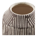 Vase — Brown / White