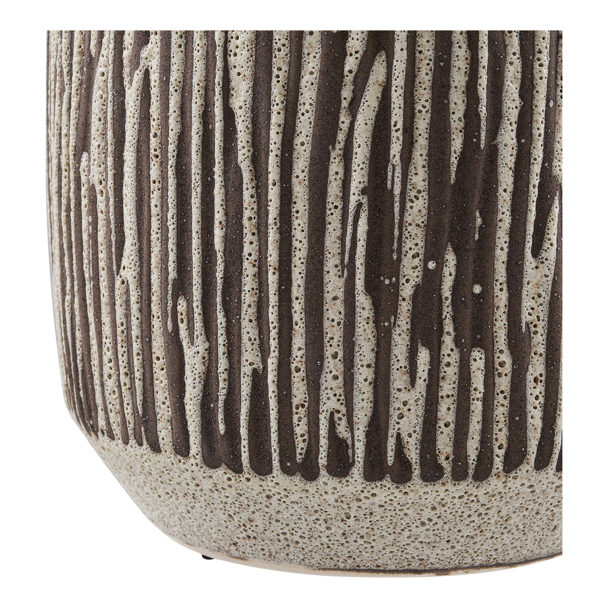 Vase — Brown / White