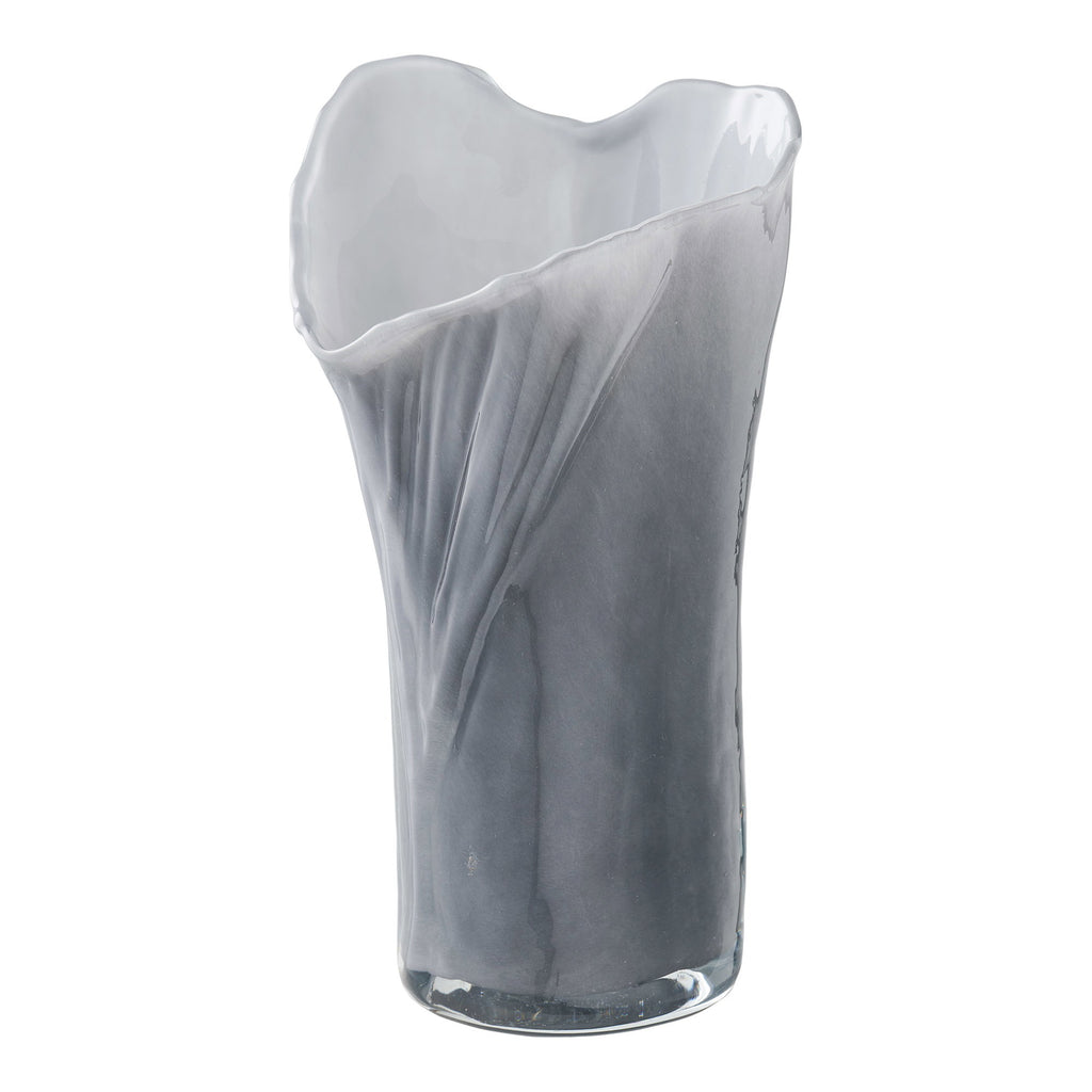 Vase — Grey / White