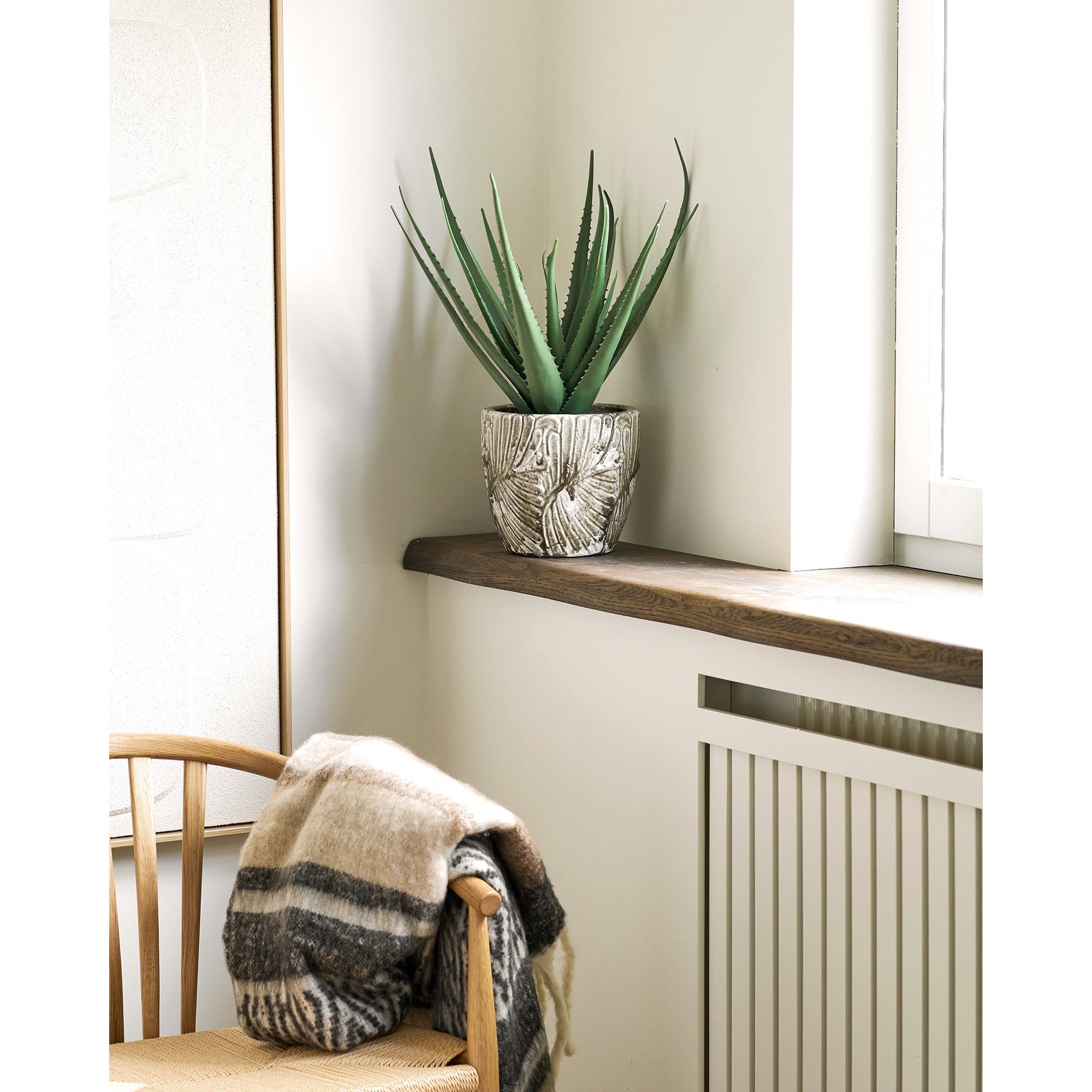 Flowerpot — Green / White