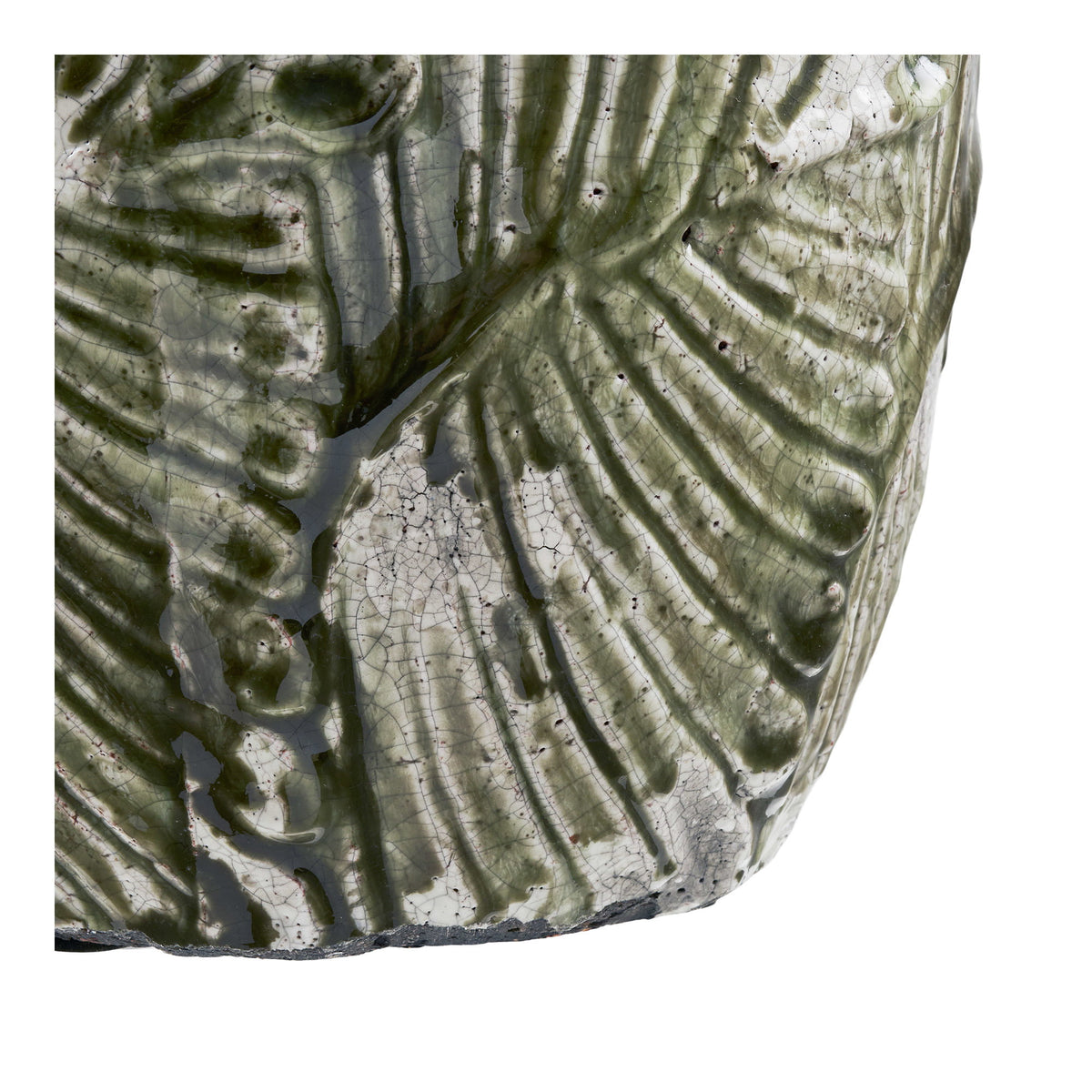 Flowerpot — Green / White