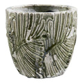Flowerpot — Green / White