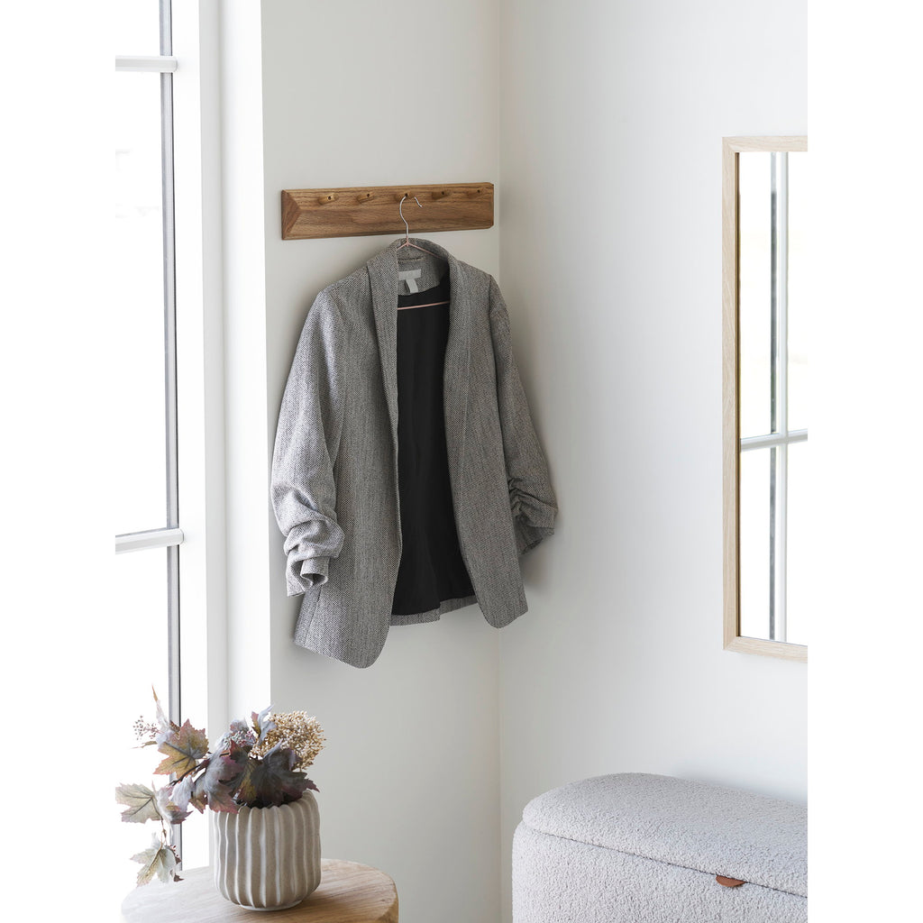 Barco Coat Rack with 5 hooks — Natural