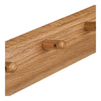 Barco Coat Rack with 5 hooks — Natural