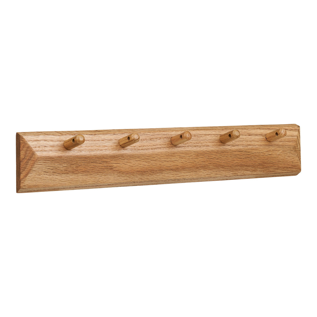 Barco Coat Rack with 5 hooks — Natural