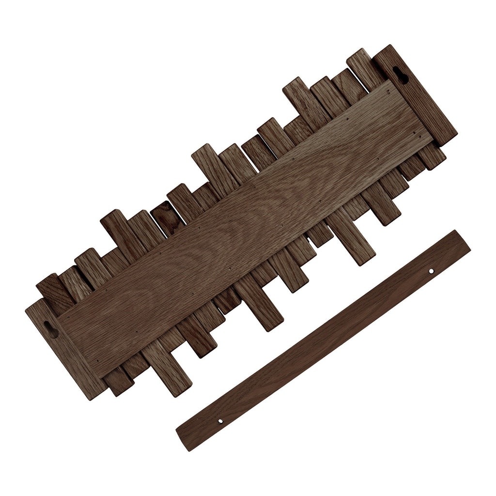 Caltra Coat Rack — Dark Brown