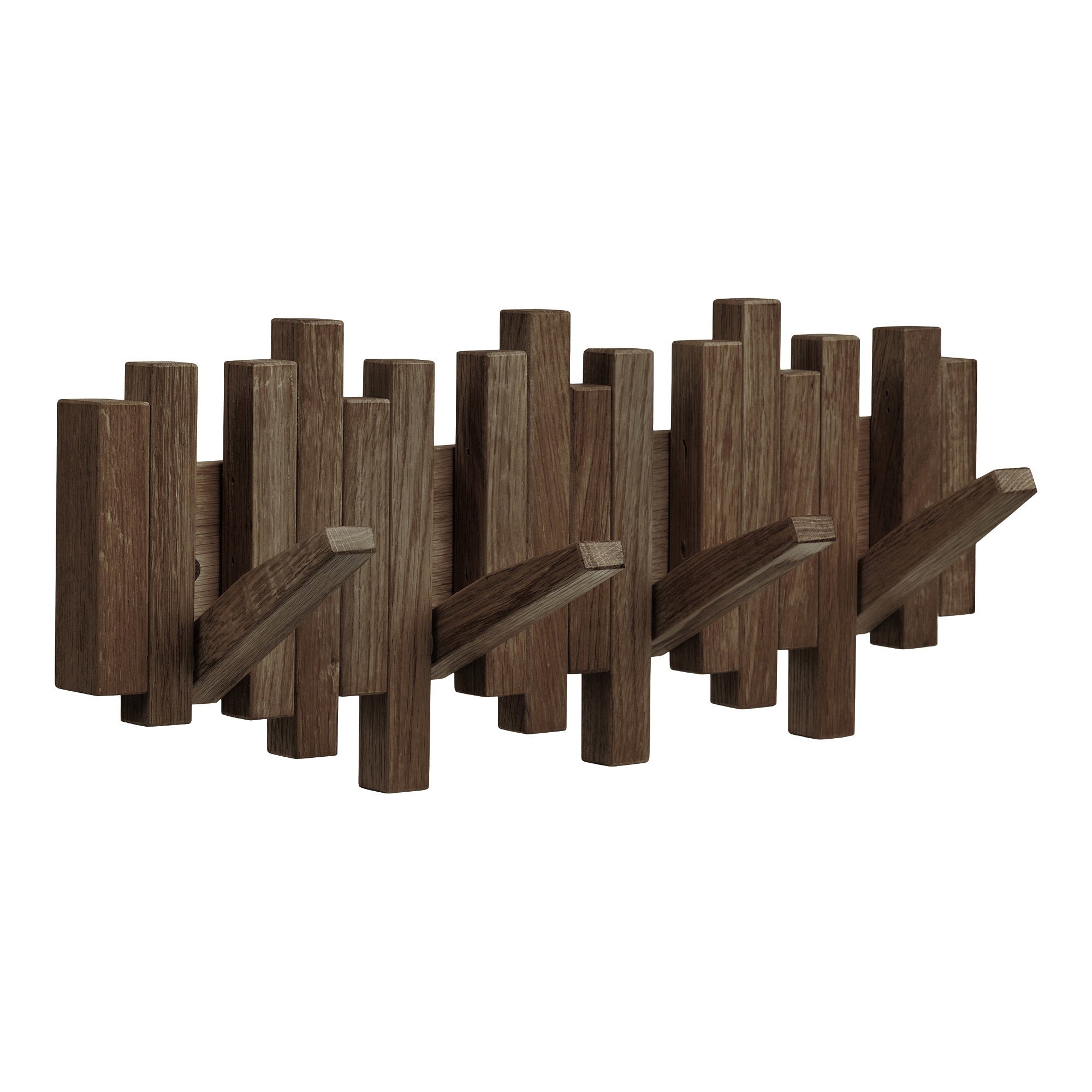 Caltra Coat Rack — Dark Brown