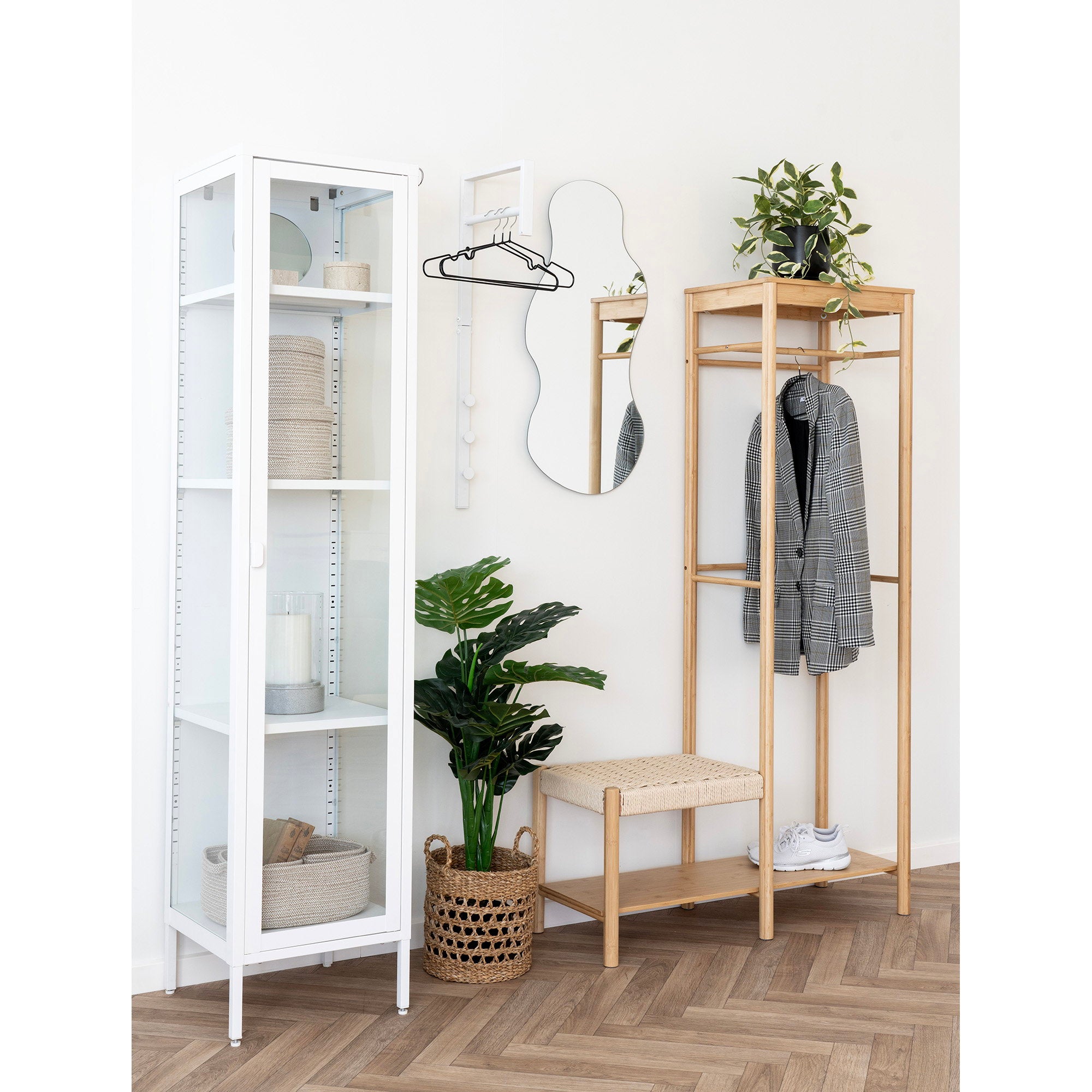 Trento Clothes Rack — White