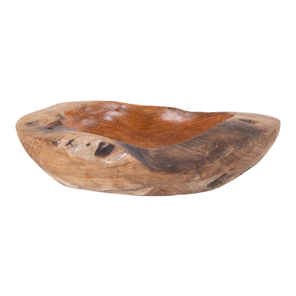 Rio Bowl - Bowl, teak, natural ø30x10 cm