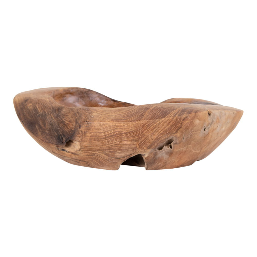Rio Bowl - Bowl, teak, natural ø30x10 cm