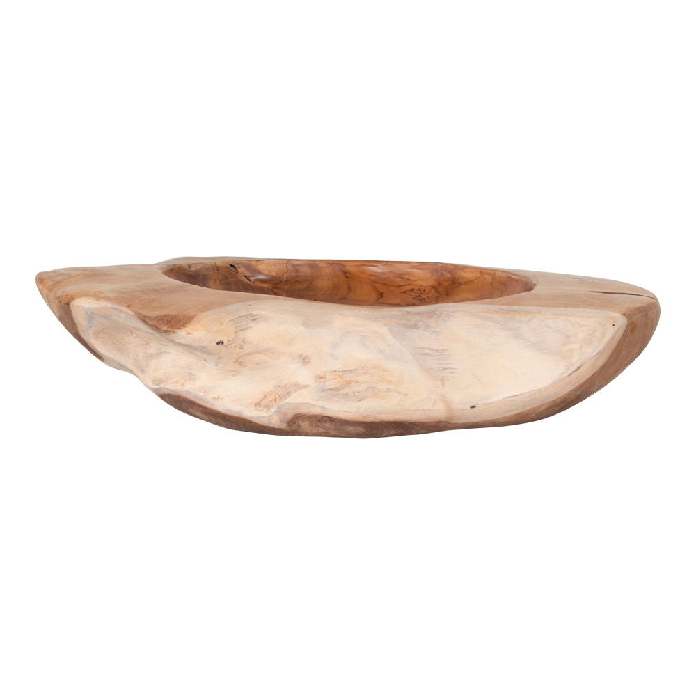 Rio Bowl - Bowl, teak, natural ø40x12
