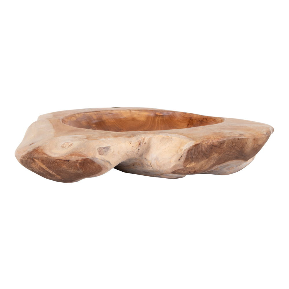 Rio Bowl - Bowl, teak, natural ø40x12