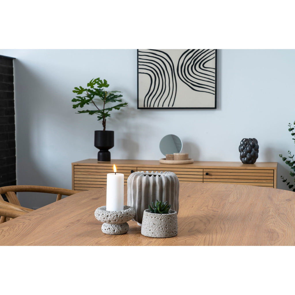 Tray - Tray, travertine, natural ø25,5 cm