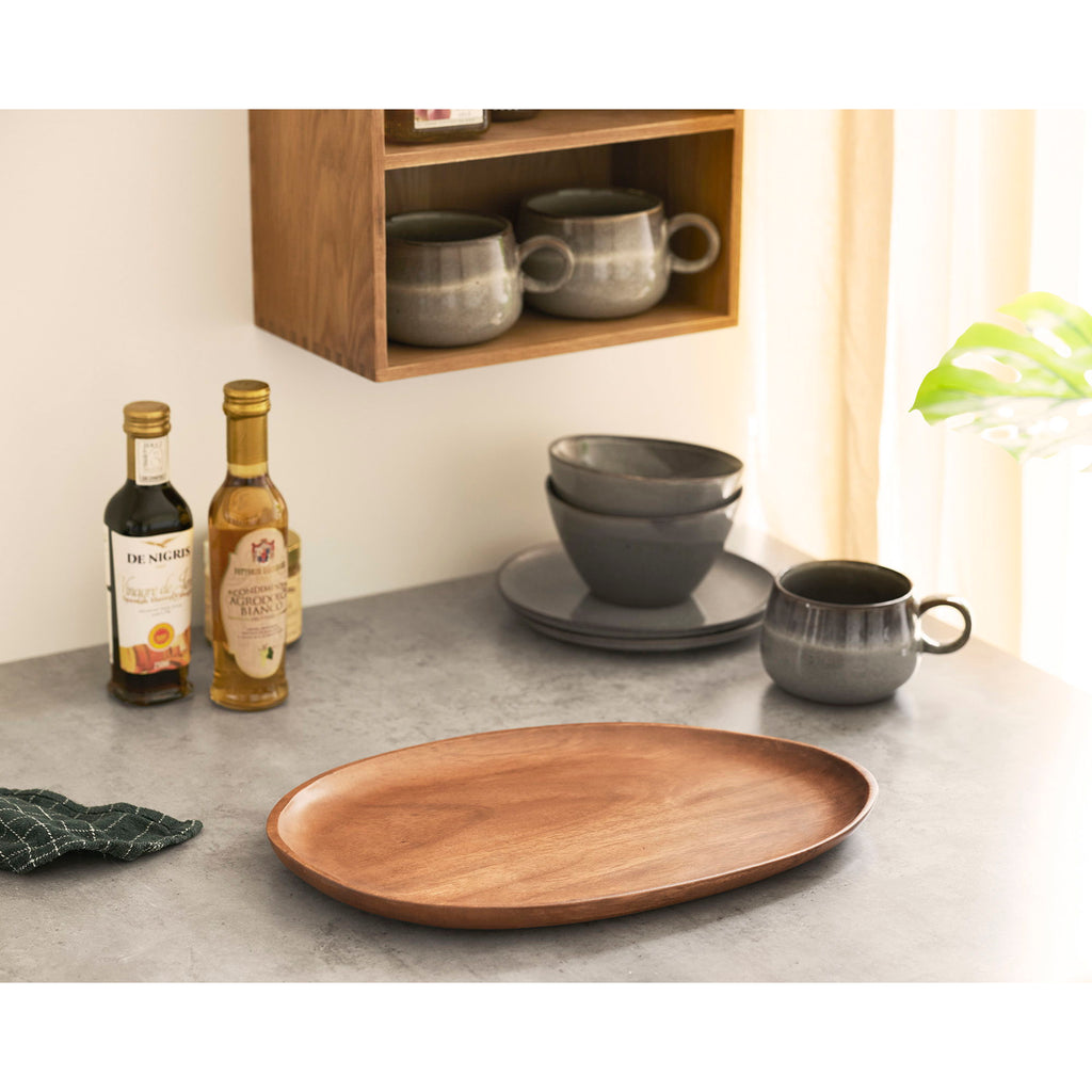 Tray - Tray, acacia 28x39x2,5 cm