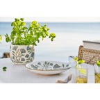 Tray - Tray, ceramic, white mix ø35,5x5 cm