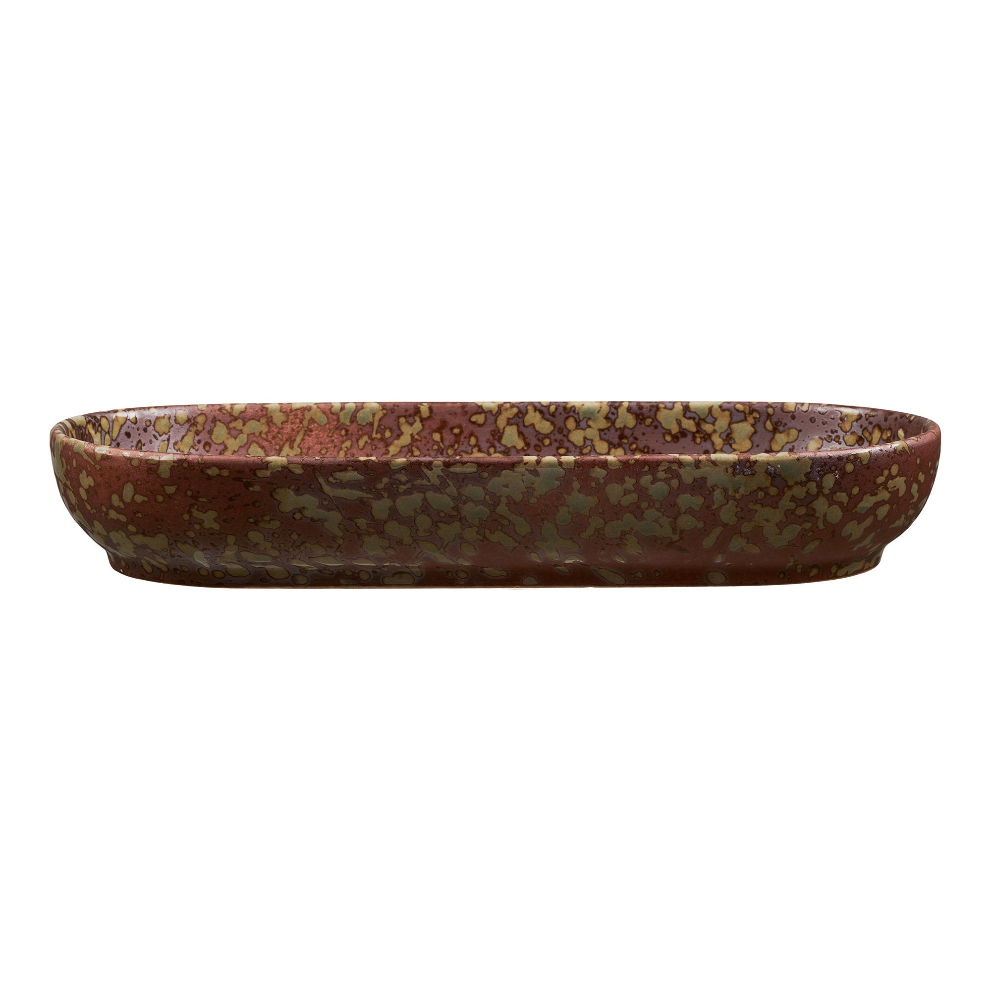 Tray — Dark Brown / Dark Forest Green
