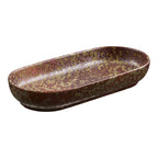 Tray — Dark Brown / Dark Forest Green