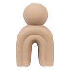 Candle holder — Brown