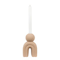 Candle holder — Brown