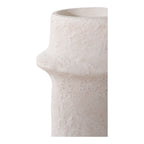Candle Holder - Candle holder, cement, white set of 2