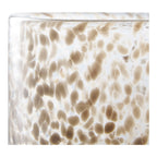 Candle Holder - Candle holder, glass, brown ø12x12 cm