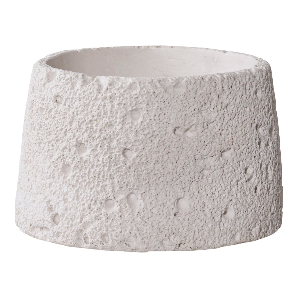 Candle Holder - Candle holder, cement, grey set of 2