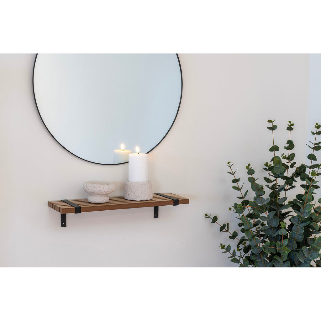 Candle Holder - Candle holder, cement, grey set of 2