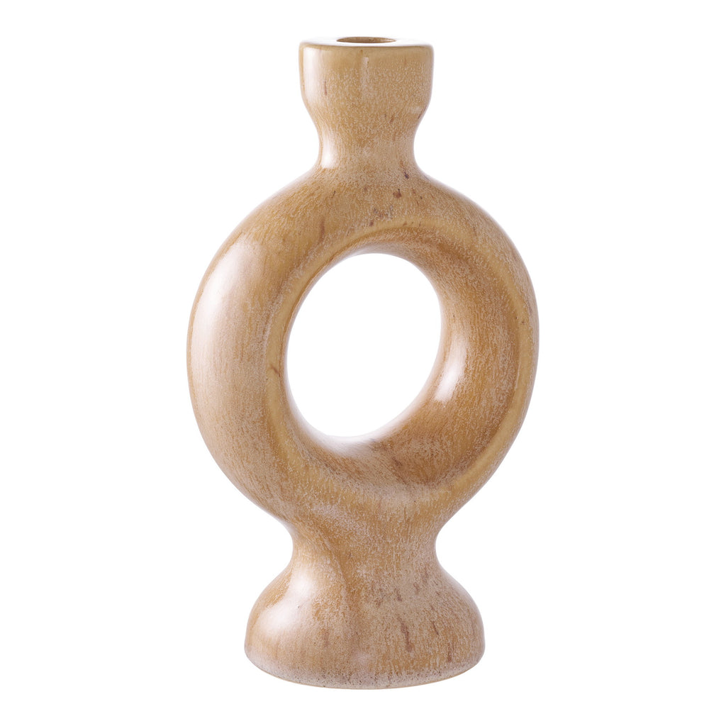 Candle Holder — Brown