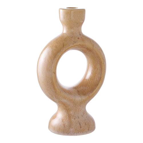 Candle Holder — Brown