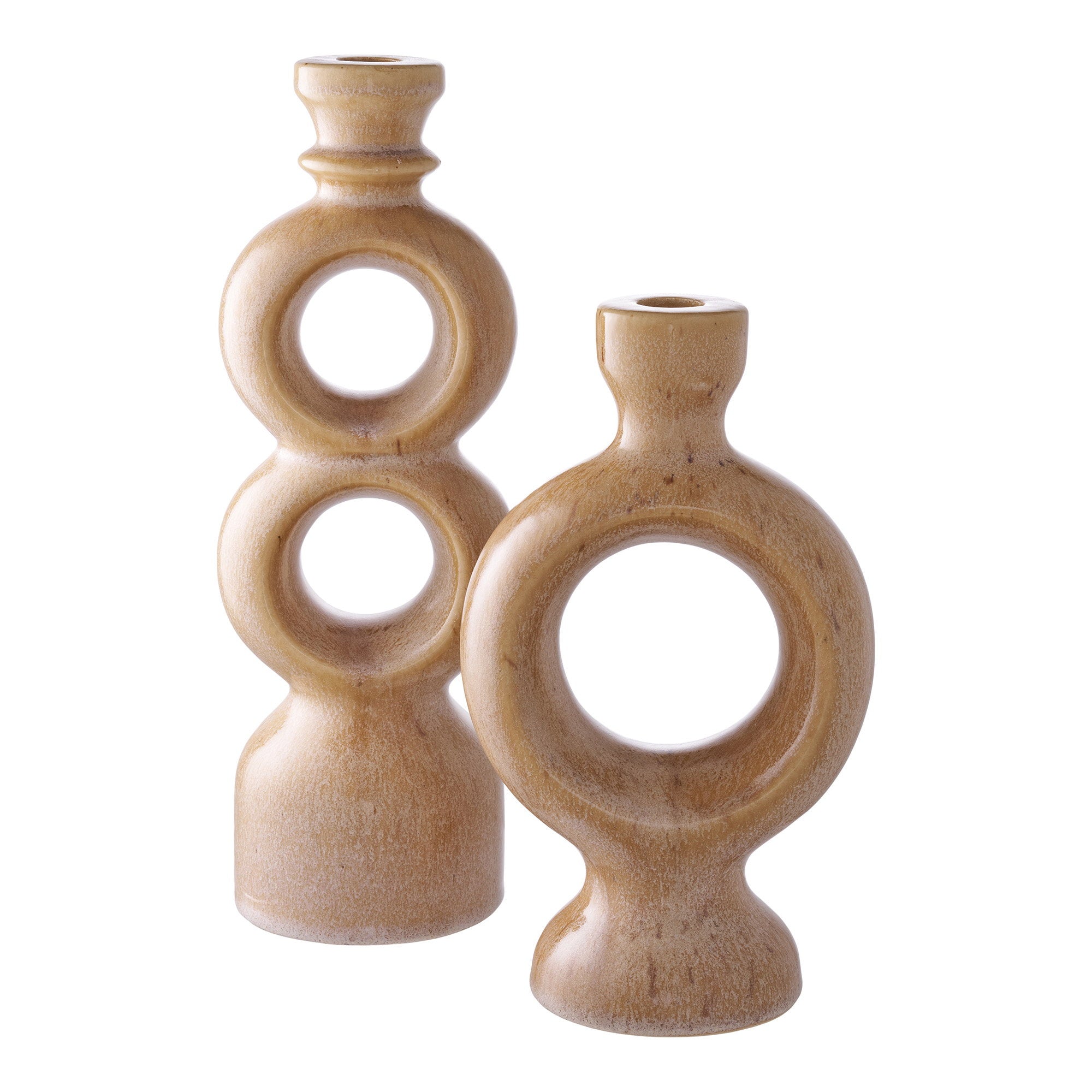 Candle Holder — Brown