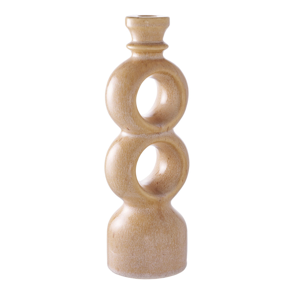 Candle Holder — Brown