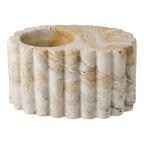 Tealight Holder — Brown / Beige
