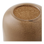 Candle Holder - Candle holder, mouthblown glass, brown ø8x7,5 cm