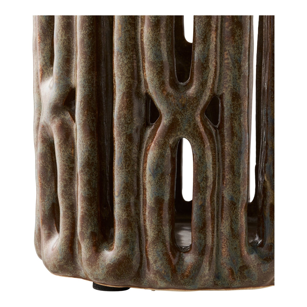 Candle Holders — Brown