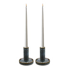 Candle Holders — Blue