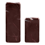 Candle Holders — Chestnut Red