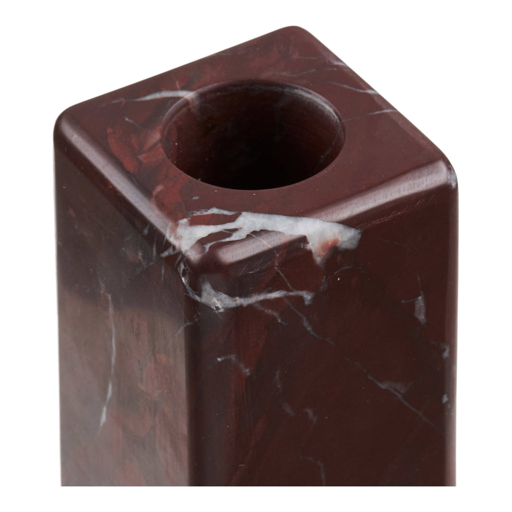 Candle Holders — Chestnut Red