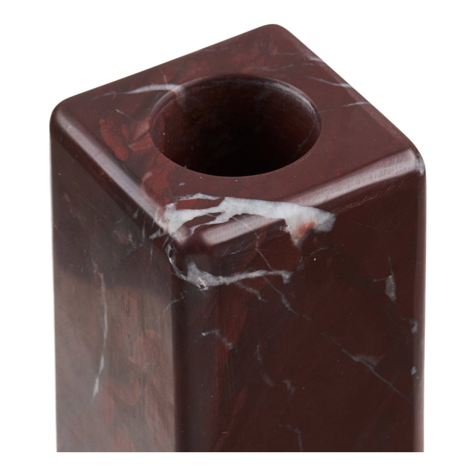 Candle Holders — Chestnut Red
